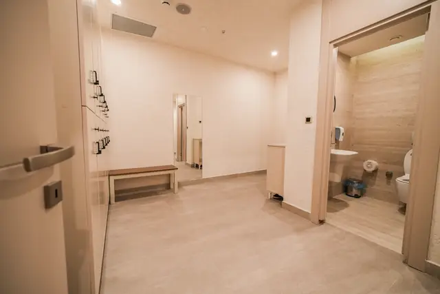 Changing area, Prive Side Spa